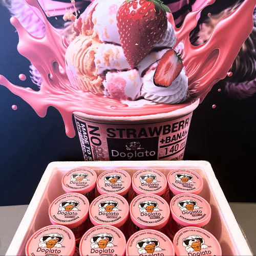 24 x Strawberry + Banana Gelato