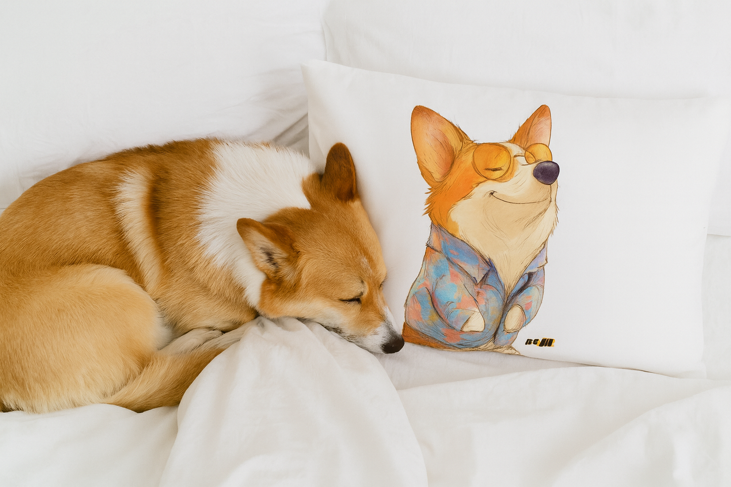Corgi Pillow