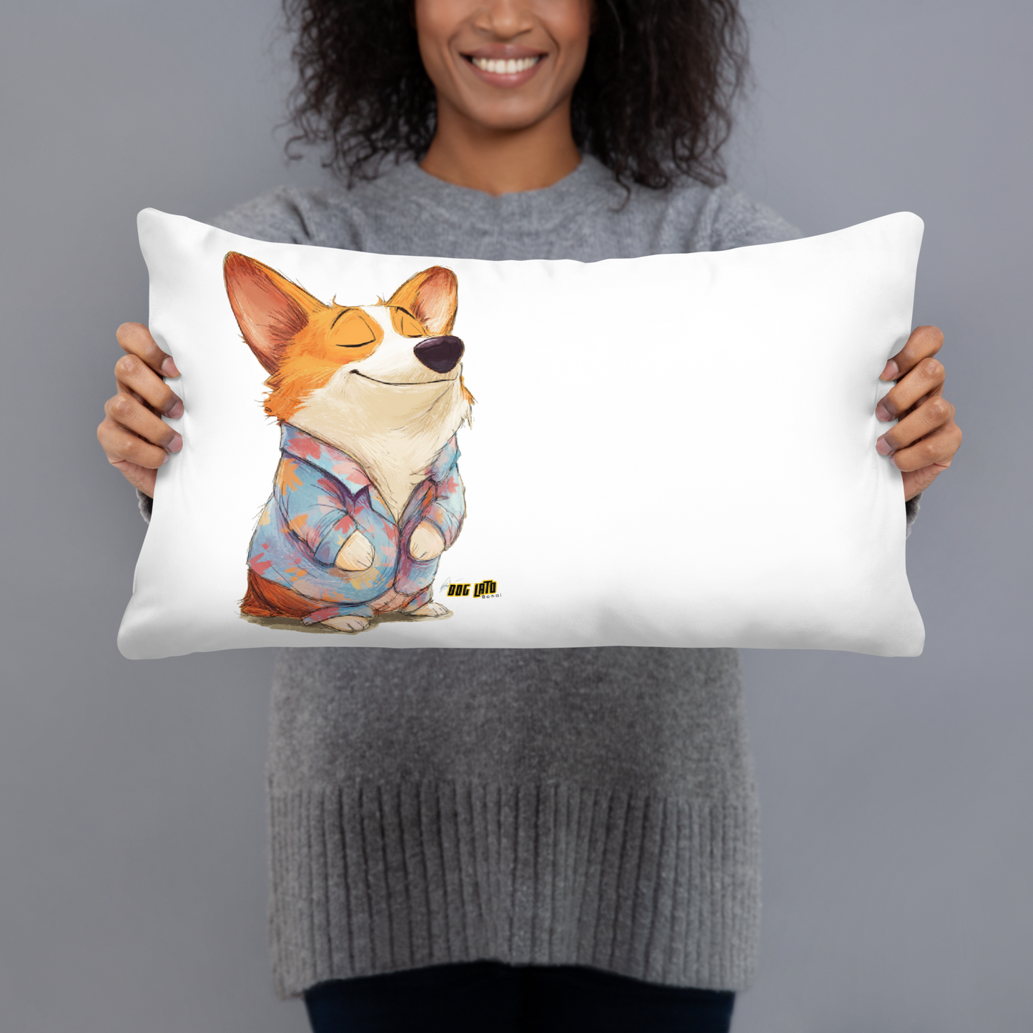 Corgi Pillow