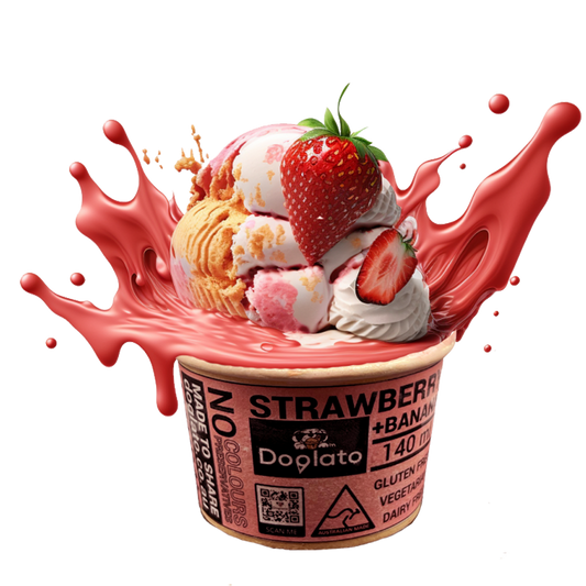 24 x Strawberry + Banana Gelato