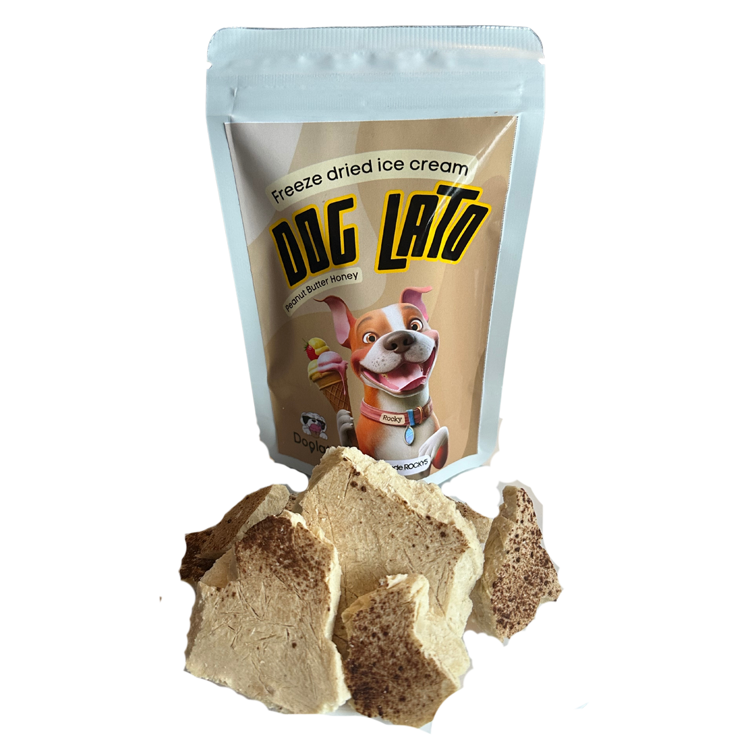 Peanut Butter & Honey Freeze-Dried Ice Cream pack of 4