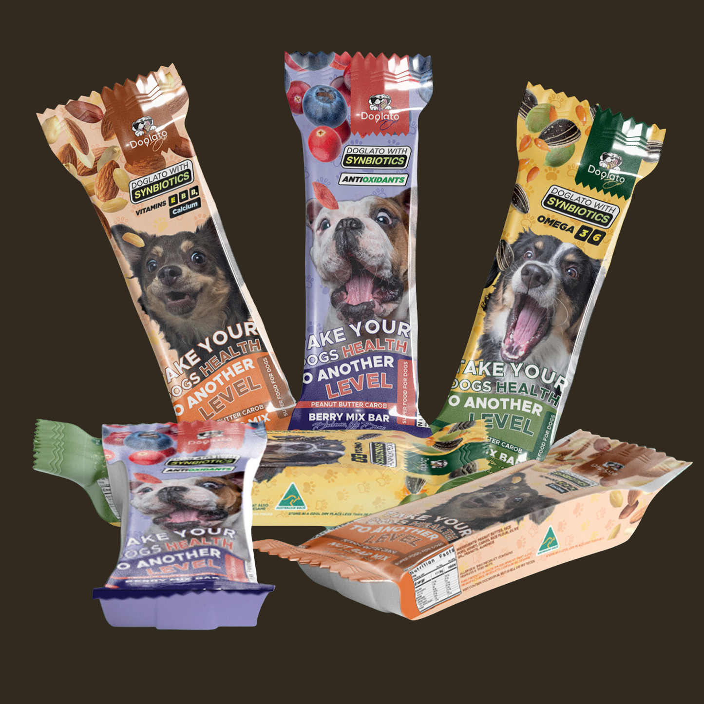 6 Doglato Mix Bars