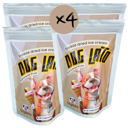 Peanut Butter & Honey Freeze-Dried Ice Cream pack of 4