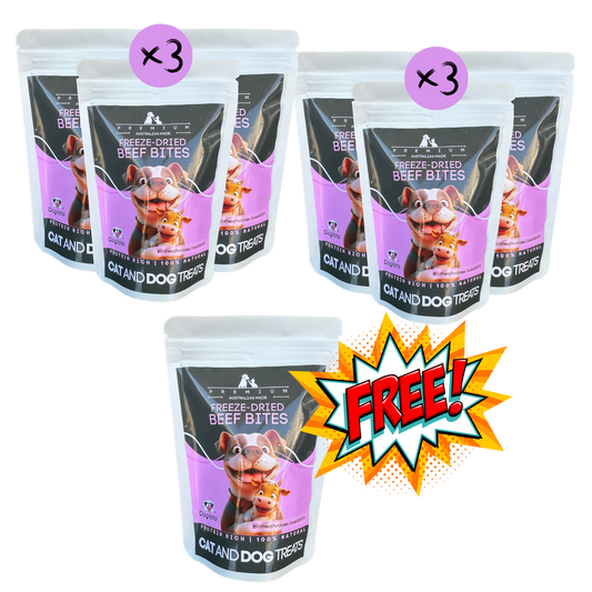Freeze-Dried Beef Bite, BUY 2 GET ONE FREE