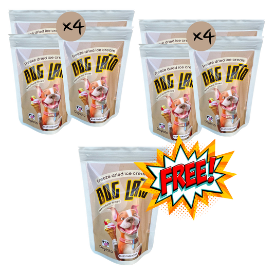 Peanut Butter & Honey Freeze-Dried Ice Cream pack of 4, BUY 2 GET ONE FREE