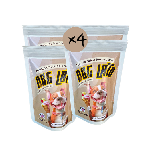 Peanut Butter & Honey Freeze-Dried Ice Cream pack of 4