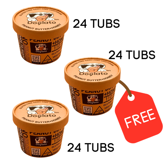 48 Peanut butter  honey Gelato GET 24 FREE