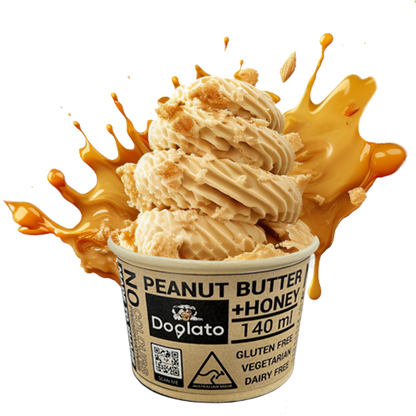 24 Peanut butter  honey Gelato