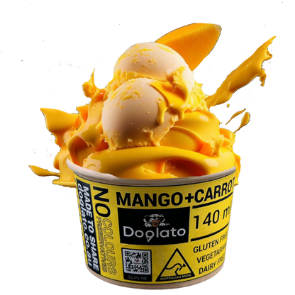 24 x Mango + Carrot Gelato