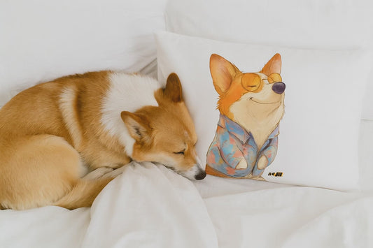 Corgi Pillow